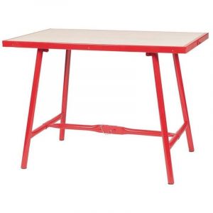 Table de monteur h&ecirc;tre l.800xP500xH840 mm / 30 mm &eacute;paisseur du panneau