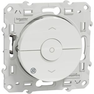 Interrupteur volet roulant - 3 touches - Antibact&eacute;rien - Odace 2011 - S500208 - Schneider