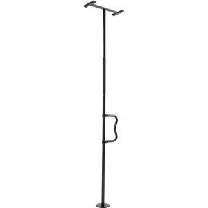 VEVOR Poteau de Securite Sol Plafond, Barre deAppui de Salle de Bain de Personnes &Acirc;gees, Montee sur Tension, avec Poignee Incurvee Antiderapante,