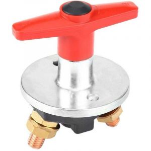 Trywise Interrupteur D'isolation de Batterie, 12 V &agrave; 60 V pour Voiture, Cl&eacute; Fixe Universelle, Interrupteur de Coupure de Batterie, D&eacute;connecter