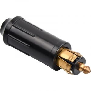 Prise Allume Cigare Norme Europ&eacute;enne 12V Hella DIN Plug Connecteurs Males Pur Cuivre Adaptateur pour DIY Voiture et Moto Allume-Cigare