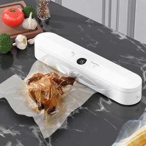 SNQ - Machine de mise sous vide avec sac de scellage, machine de scellage sous vide compacte 60 Kpa pour sacs alimentaires, mode de conservation des