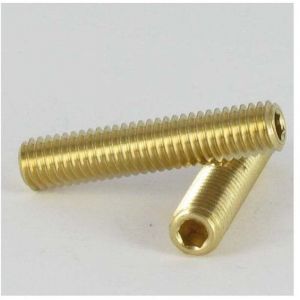 Vis m&eacute;taux Laiton Sans t&ecirc;te six pans creux (sthc) Cl&eacute; de 2.5 HC2.5 M5X8 Bout plat-10 pi&egrave;ces