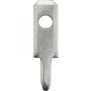 Vogt Verbindungstechnik - Languette 2.8 x 0.8 mm 378008.61 180 ° non isolé métal 100 pc(s)