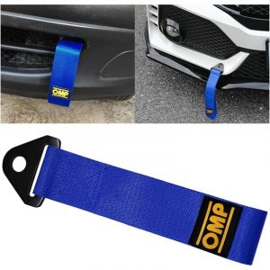 2 Pi&egrave;ces Sangle De Remorquage Universelle, Corde De Remorquage d'urgence pour Voiture, Sangle D'attelage en Nylon, Sangle Remorquage pour Pare-Chocs