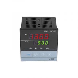 Contrôleur de Température PID, MC901 Régulateur de température PID Numérique Type K Sonde d'Entrée PT100 Relais SSR Sortie