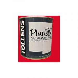 Tollens - Peinture acrylique multi-usages 'Couleur Plurielle' mat Impulsive 0,5 l