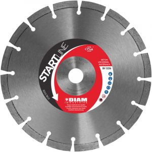 Diam Industries - diam Disque diamant &Oslash;230 b&eacute;ton arm&eacute; - TSPRO230 - 230 mm - x 1 - 2.4 mm - 22,23 mm