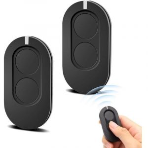 Ouvre-porte de garage 2 pi&egrave;ces, t&eacute;l&eacute;commande sans fil &agrave; 2 boutons, compatible avec Ditec BIXLS2 BIXLP2 GOL4 BIXLG4 ZEN2 ZEN4W
