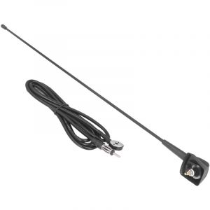 Jeffergarden Antenne d'autoradio en caoutchouc FM AM m&acirc;t de remplacement pour Peugeot 205 206 306 307 309 406 806