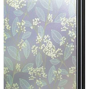 Film electrostatique vitre Anti Regard Film pour Vitre Protection Intimit&eacute; Film occultant fen&ecirc;tre Film Opaque vitrage Brise Vue fenetre Non-Adh&eacute;sif