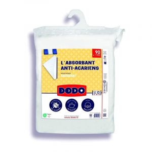 Dodo - protege matelas absorbant - 90X190 cm - coton - anti acariens