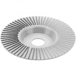 YWBL-WH Disque de Sculpture sur Bois Meuleuse Fa&ccedil;onnage Disque 125mm Carbure de Tungst&egrave;ne Argent, Roue De Polissage