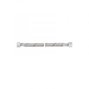 Flexible de bruleur fioul avec ecrou-raccord des deux cotes 3/8" flexible standard - 1250 mm