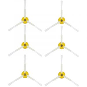 6 pi&egrave;ces brosses lat&eacute;rales Rechange pour iRobot Roomba 600 700 800 900 Series 694 677 850 860 870 880 890 980 960 aspirateur Robot Accessoires,