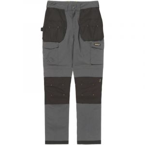 Pantalon De Travail Holster Slim &ndash; Caterpillar Nexus Holster Gris &ndash; Stretch Renforc&eacute; &ndash; Genoux Renforc&eacute;s &ndash; Multi-Poches - 46