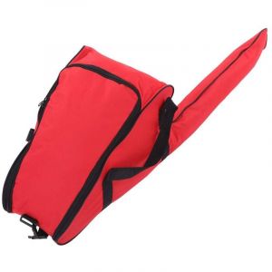 Étui de Transport pour Sac de tronçonneuse, Outil de Rangement pour étui de tronçonneuse étanche Portable, Accessoires de scie à chaîne Robuste(Rouge)