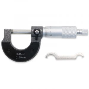 Micromètre à jauge précise 0-25mm 0.01mm, outil de mesure à étrier métrique extérieur