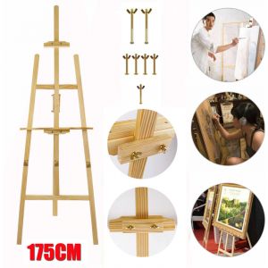Dayplus - 69' Chevalet Chevalet en bois Chevalet d'atelier en pin Chevalet sur pied