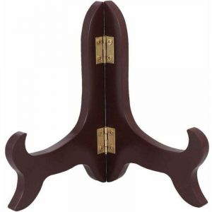 5 Pouces Plaque Pr&eacute;sentoir Vintage Chevalet En Bois Affichage Support De Photo Support Pour Afficher Des Livres D'Images Assiettes D&eacute;coratives