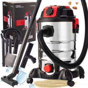 Aspirateur industriel sans sac avec secoueur &agrave; poussi&egrave;re de pl&acirc;tre 3500 W 30 L