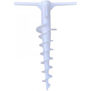 Ancre de tente de plage, support d'auvent, piquet de tente, piquet d'ancrage au sol, piquet de camping, tente, auvent, camping, adapt&eacute; aux tuyaux de