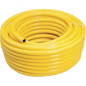 56314 tuyau d'arrosage jaune 30 m, diamètre du tuyau 12 mm avec raccord universel