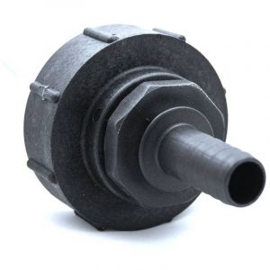 Raccord S100x8 femelle - male cannel&eacute; droit 25mm