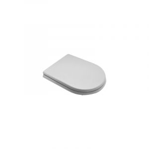 Abattant WC pour WC Pozzi Ginori Atena 42,5-47,5 x 35,5 cm Abattant WC avec charnie'res a' expansion re'glables et sie'ge en fonte d'aluminium