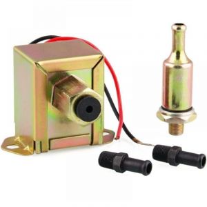 Vtizikl Pompe &agrave; Carburant &eacute;Lectrique 12v 2.5-4 Psi, Pompe &agrave; Carburant En Ligne Basse Pression Pompe &agrave; Essence &eacute;Lectrique Automatique Pompe &agrave;