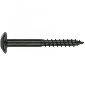 Vis Express - Vis Penture Inviolable 2 pièces torx T40 7X50 Acier zingué noir-1 pièce