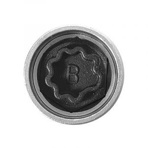 Clé à douille antivol pour écrou de roue de sécurité 802/B 17 mm pour Audi A6 A3 A4 A5 tt Trimec