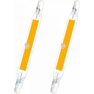 Jalleria - Ampoule led R7s Ampoule R7s 78mm Led 5w Blanc Froid 6000k, 500lm, Equivalent à Crayon Halogène J78 R7s 40w 50w, R7s Cob Led 78mm Slim Pour