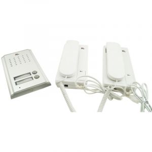 Kit Interphone Duplex Combin&eacute; Bouton D'ouverture De Portail 2 Interphones Rl3208aa