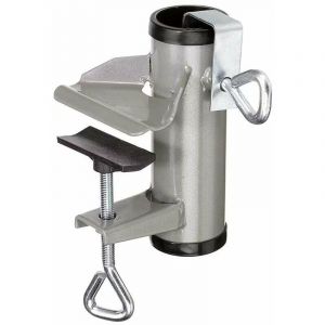 Pince pour parasol de terrasse,- support de parasol en m&eacute;tal pour balcon, parasol, plage, p&ecirc;che, terrasse, balcon