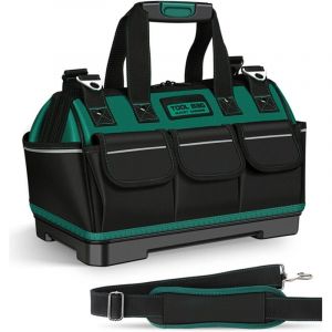 Sac &agrave; outils en tissu Oxford, sac de rangement pour &eacute;lectricien, travail du bois, rangement professionnel, sac &agrave; outils multifonction pour moto, sac