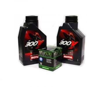 HUILE MOTUL Originale 300V 10W40 2L + FILTRE Hiflo HF116 Honda Crf 450 250