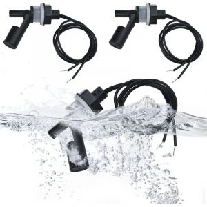 Lot de 3 Capteurs de Niveau deau, Interrupteur Flotteur Pour, Pompe Capteur Niveau eau Interrupteur De Niveau Automatique pour Aquarium de Piscine