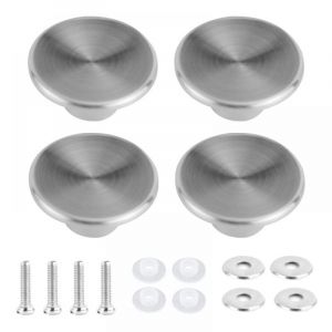 Bouton de couvercle de casserole - Lot de 4 - Boutons de couvercle - Couvercle de casserole en acier inoxydable - Bouton de couvercle de casserole