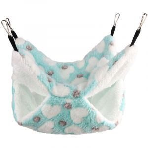 Hamac suspendu pour petits animaux de compagnie, furet, lit superpos&eacute;, jouet pour cage de hamster ou rat.