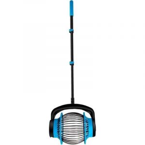 Alovez &ndash; Ramasse-fruits Combisystem 130 cm &ndash; Manche en bois certifi&eacute; FSC &ndash; Syst&egrave;me brevet&eacute; pour r&eacute;colte facile &ndash; Compatible avec outils GARDENA