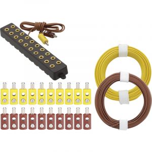 DONAU ELEKTRONIK Kit de connexion &eacute;clairage, 23 pi&egrave;ces, 755-SET