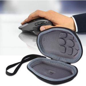 Fdit Étui de rangement pour souris Housse de protection pour souris EVA Housse de transport pour Logitech MX Master / MX Master 2S