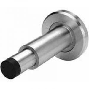 Acier inoxydable 304 R&eacute;glable Extra-long arr&ecirc;t de Porte en caoutchouc Protection Poignee Porte butoir de porte mural but&eacute;e de porte murale