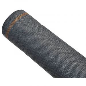 Atout Loisir - Brise-vue anthracite 240 g/m&sup2; - 95% d'occultation, Long 25 m, Hauteur 1.80 m