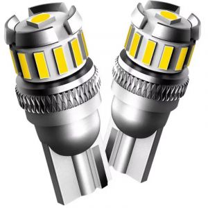 Lampe LED T10 W5W 3W 180MA 12-24V Blanc, Source LED 3030, Lampe de Recul de Position de Lecture Int&eacute;rieure de Plaque, Accessoire Voiture Moto Camion