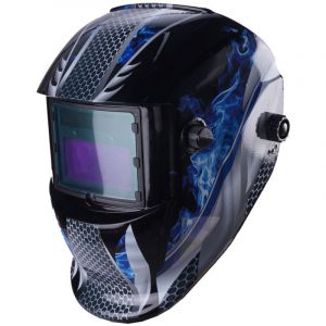 Masque de Soudure Actionn&eacute; Solaire , Lentille de Masque de Soudure de Filtre de Lunettes de Soudure Auto-Assombrissant , Casque Photo&eacute;lectrique de