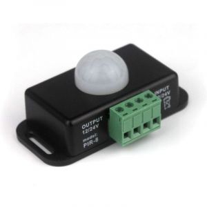 D&eacute;tecteur de mouvement infrarouge PIR 12 V CC pour bande/ampoule LED, 12 V, 8 A