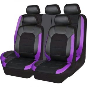 Housses de si&egrave;ge de voiture universelles pour Renault Scenic 3 Megane Sport Megane 2 Megane 3 Megane ii Megane Scenic Accessoires de voiture Violet