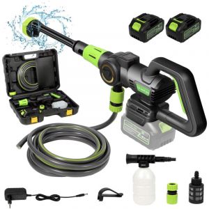 Nettoyeur haute pression sans fil 1200W, arroseur de jardin, 200 bars, buse multifonction 6 en 1, trois vitesses, pistolet de lavage de voiture sans